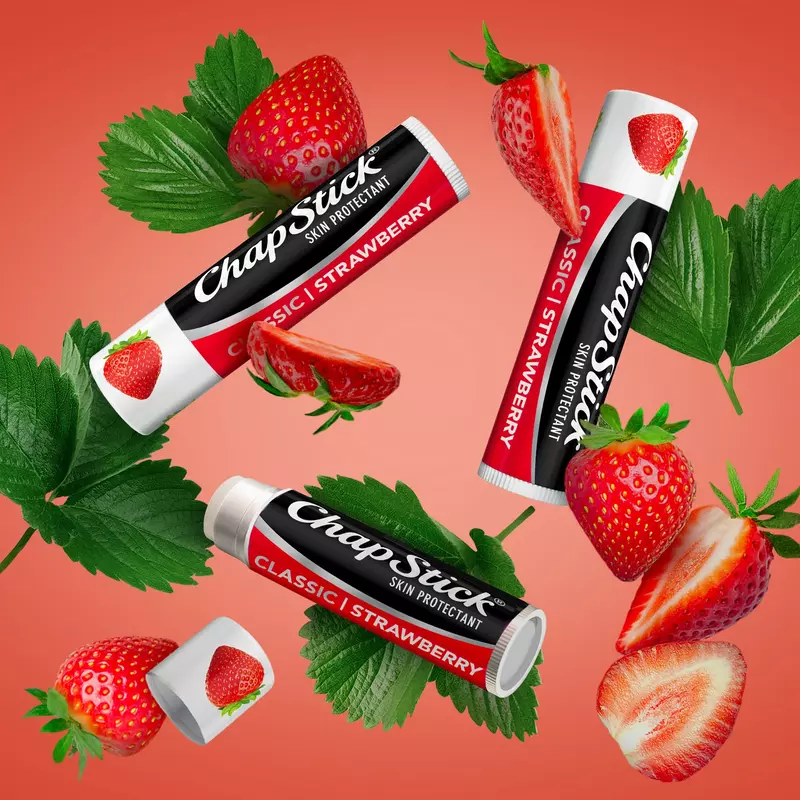 CHAPSTICK LIP BALM 1 CT BLISTER STRAWBERRY CHAPSTICK LIP BALM 1 CT BLISTER STRAWBERRY